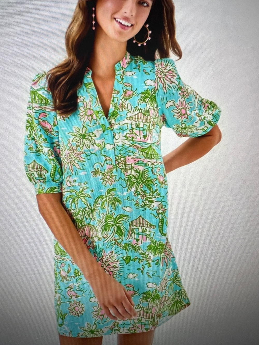 NWT Lilly Pulitzer Mialeigh Dress Breakwater Blue Sunbathers Bliss 2